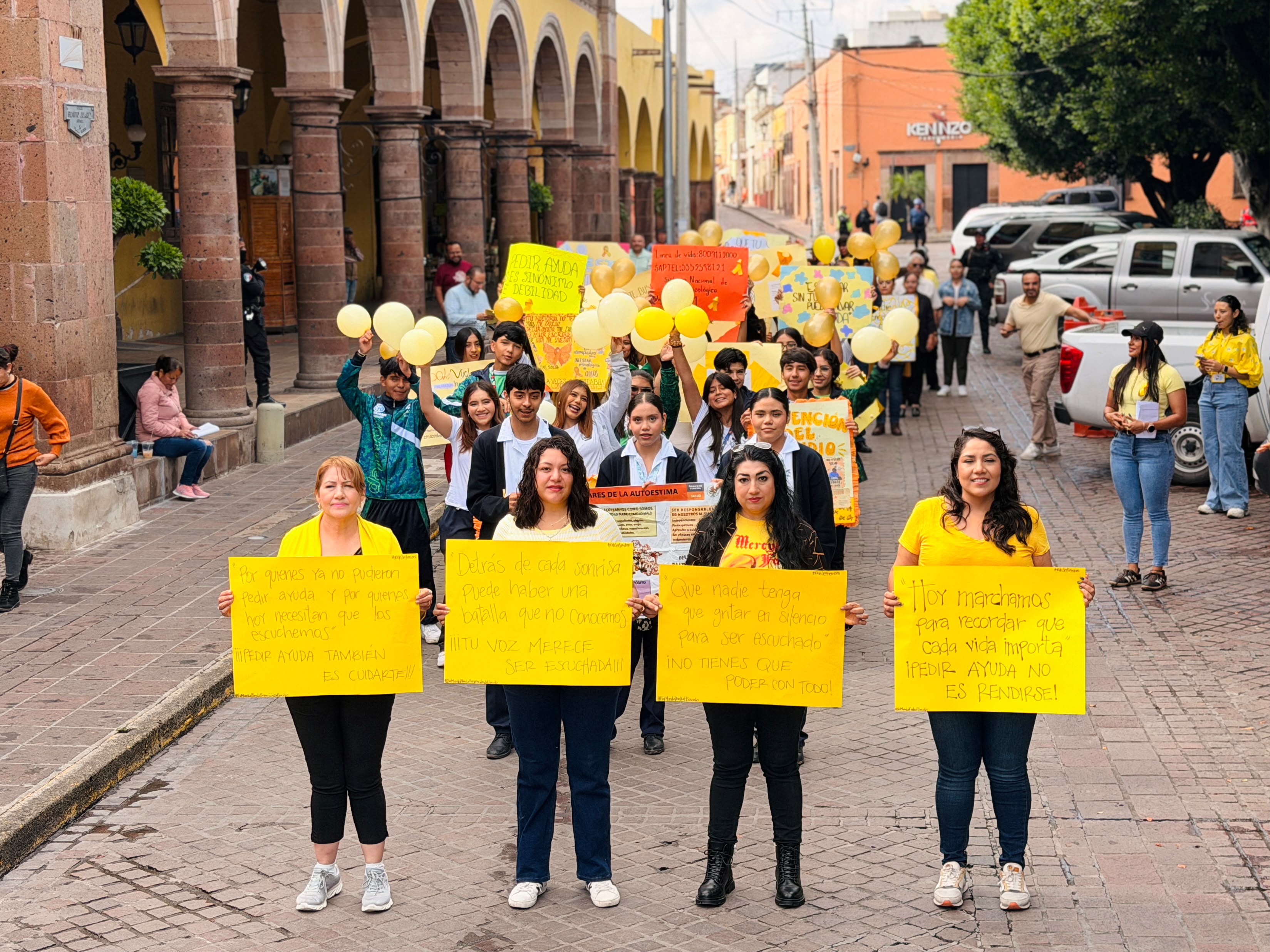 Realizan jornada de concientización para la prevención del suicidio